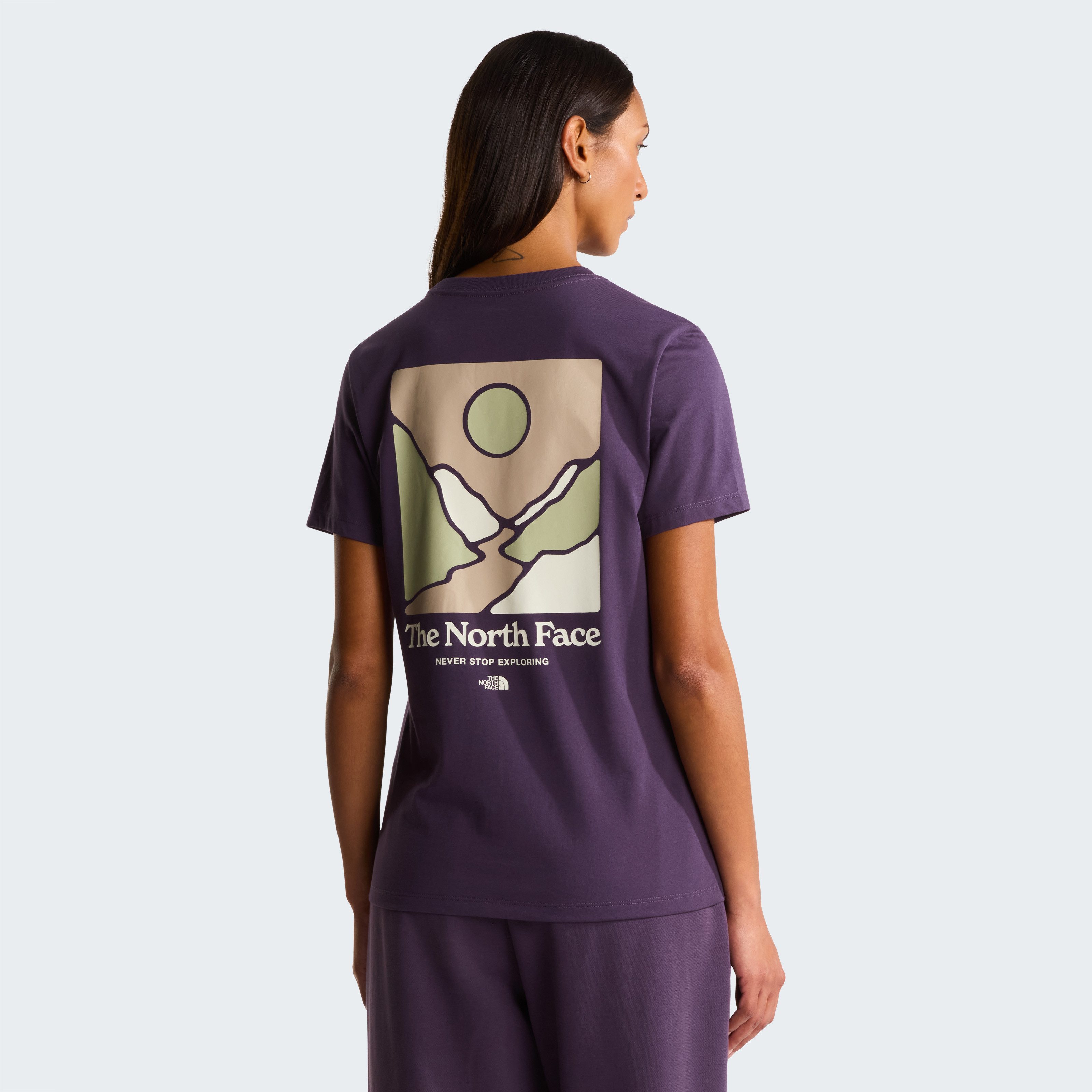 The North Face T-Shirt W MONTE REG SS TEE-GRAPHIC
