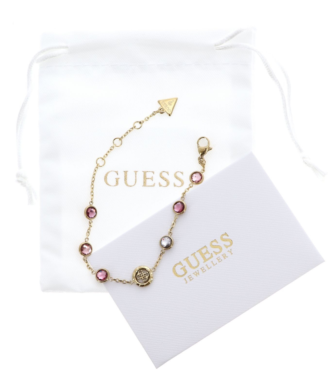 Guess Gliederarmband Crystals & 4G Bracelet günstig online kaufen