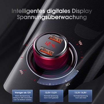 Baseus Magic Serie PPS Digitalanzeige Intelligente Doppel Schnelllade-Gerät (Autoladegerät mit 45W Schwarz)