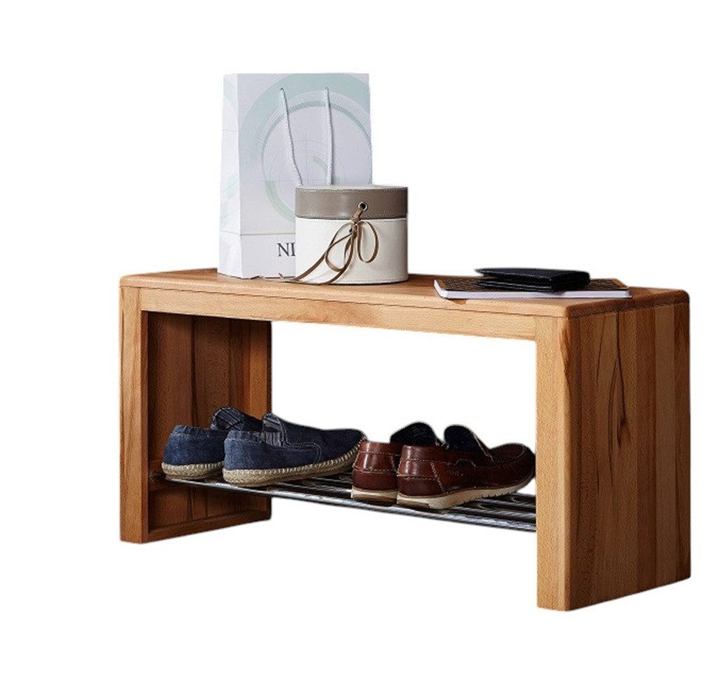 Main Möbel Schuhregal Schuhregal 81x30cm 'Bayreuth' Kernbuche massiv