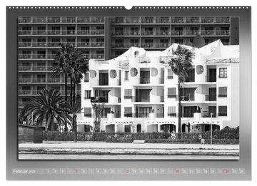 CALVENDO Wandkalender Mallorca Schwarz Weiß (Premium, hochwertiger DIN A2 Wandkalender 2023, Kunstdruck in Hochglanz)
