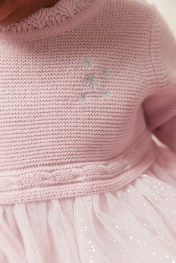 Next Tüllkleid Strickkleid für Babys mit Tuturock (1-tlg)