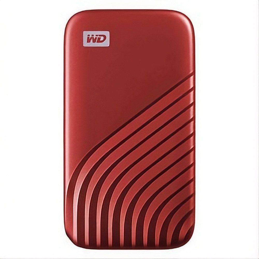 Western Digital Mobile Festplatte "My Passport SSD" 1 TB SSD-Festplatte (1000 GB) 3,5" 1050 MB/S Lesegeschwindigkeit, 1000 MB/S Schreibgeschwindigkeit