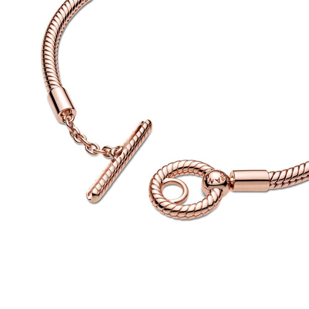 Pandora Armband PANDORA ROSE Schlangenglieder Armband mit T-Verschluss
