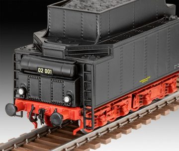 Revell® Modellbausatz H0 Schnellzuglokomotive BR02 & Tender 2'2' T30, Maßstab 1:87, Made in Europe