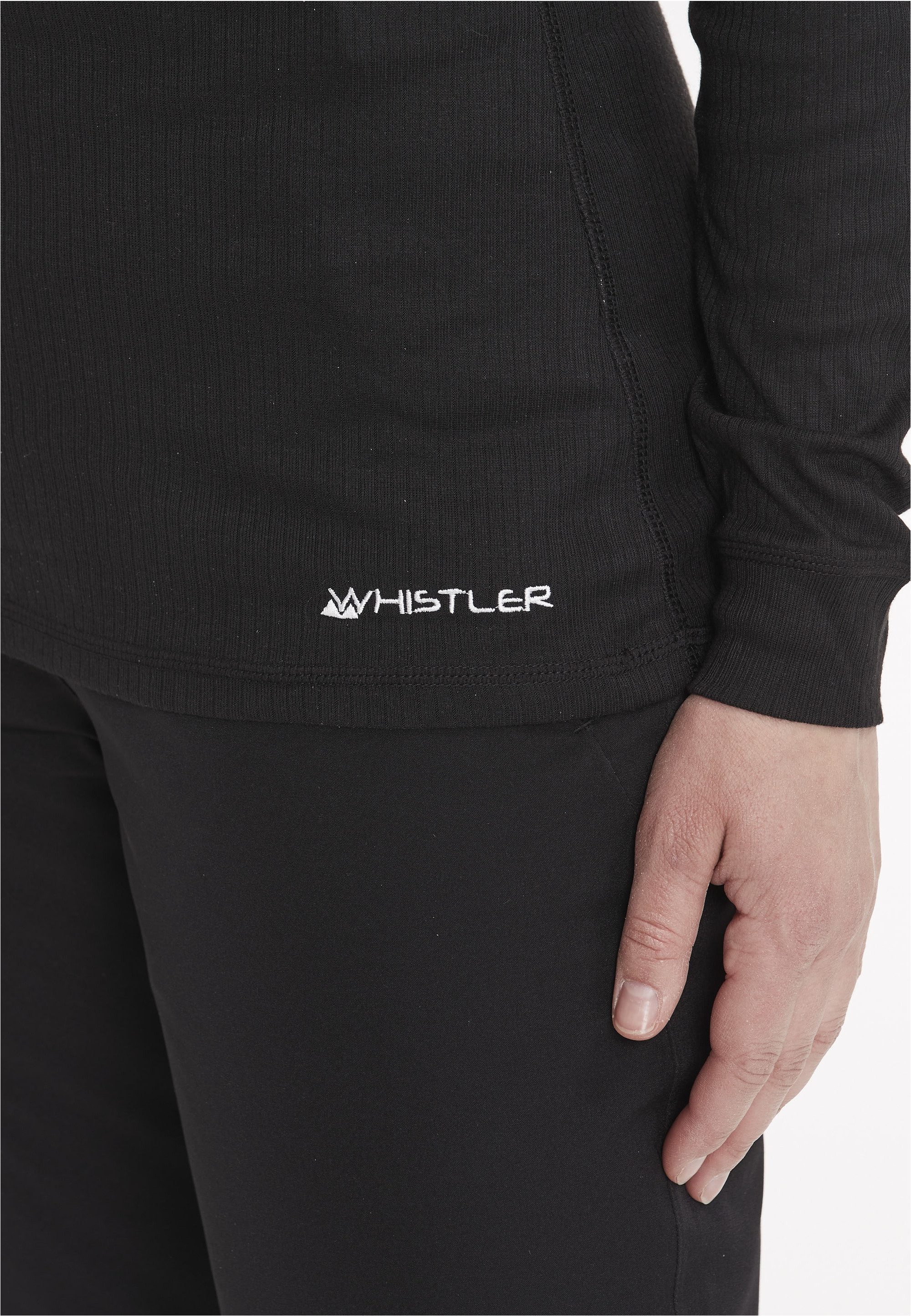 WHISTLER Funktionsshirt Funktionswäsche-Set Oppdal (2-tlg) mit Langarmshirt und Tight