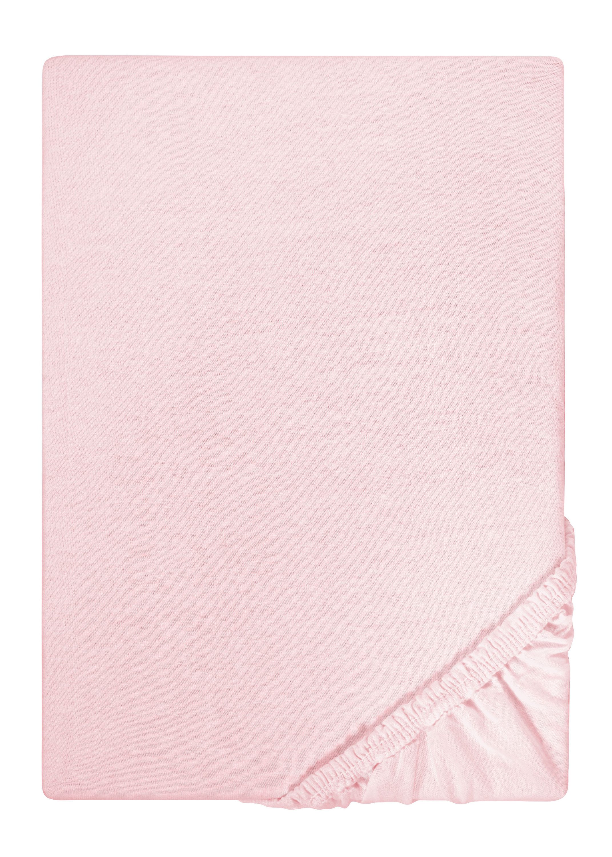Biberna Spannbettlaken Spannbetttuch Jersey, Jersey, Gummizug: günstig online kaufen