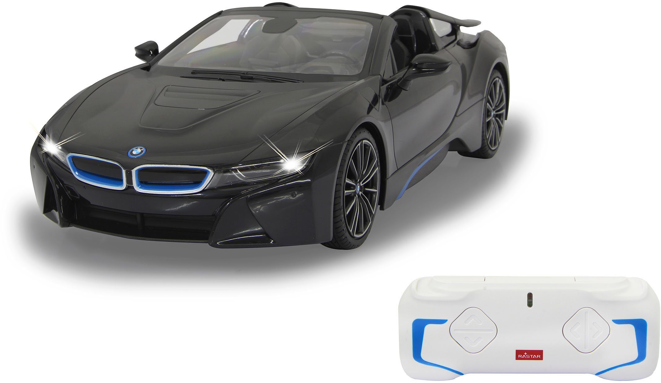 Image of Jamara RC-Auto »BMW i8 Roadster 1:12 - 2,4 GHz, schwarz«