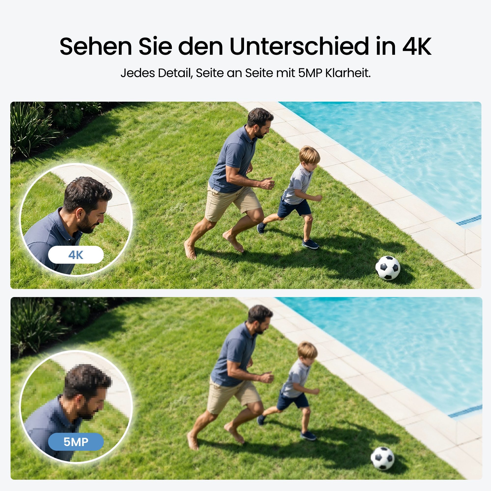 Reolink Überwachungskamera RLC-810A (Außenbereich, Innenbereich, 1-tlg., Personen-/Fahrzeugerkennung, Smart Home, IR Nachtsicht,8MP,4K)