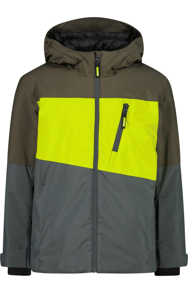 CMP Skijacke KID JACKET FIX HOOD OLIVE