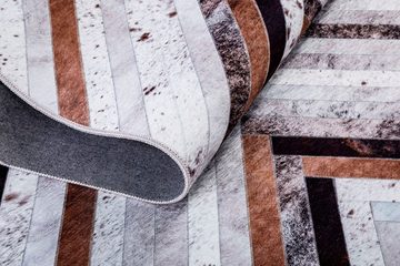 Teppich Serena GF 051, Gino Falcone, rechteckig, Höhe: 7 mm, gedruckte Felloptik, ideal im Wohnzimmer & Schlafzimmer