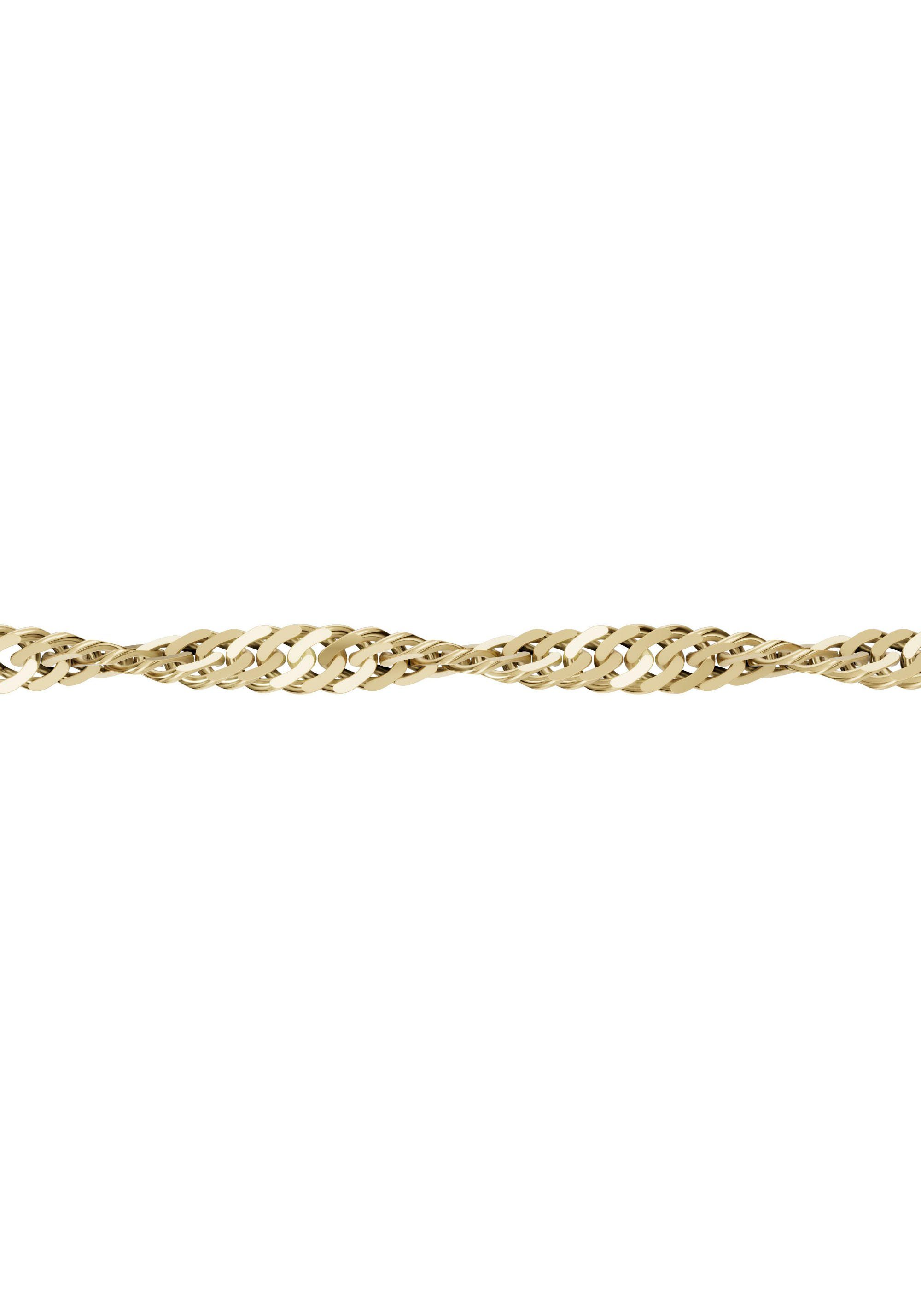 Collier Halskette Goldkette Halsschmuck Gold Made in Schmuck Geschenk Germany Singapur, gelbgoldfarben 585 Firetti