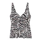 LASCANA Bügel-Tankini-Top Debbie, mit abstraktem Animal-Print