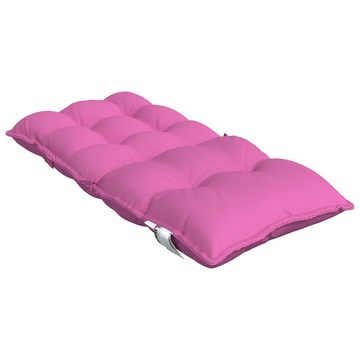 vidaXL Sitzauflage Niedriglehner-Auflagen 6 Stk. Rosa Oxford-Gewebe, (6 St)