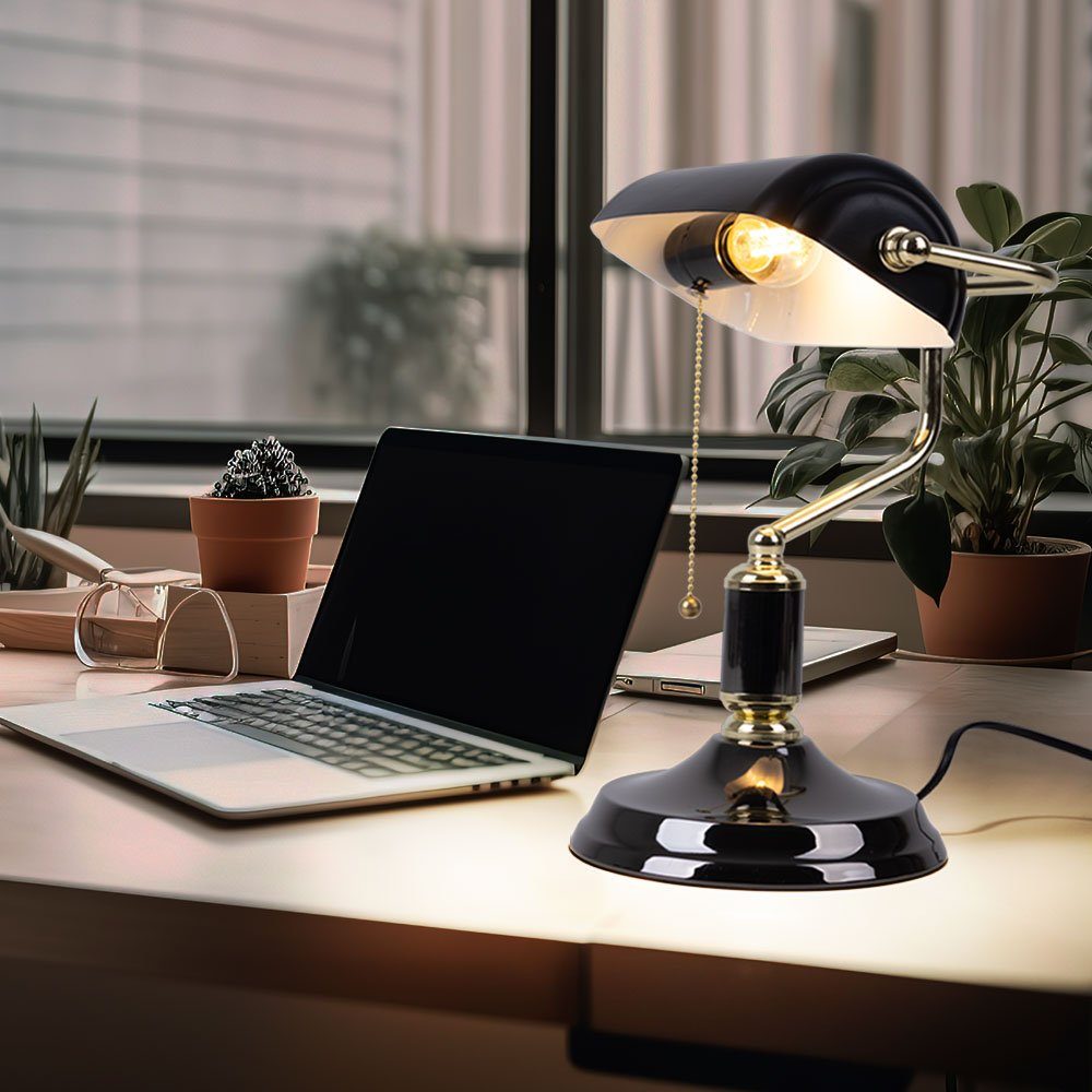 GLOBO LIGHTING Schreibtischlampe, Leuchtmittel inklusive, Warmweiß, günstig online kaufen
