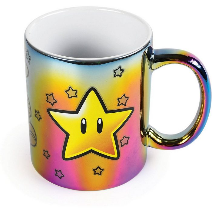 Super Mario Tasse Tasse metallic Super Mario Star Power 315 ml