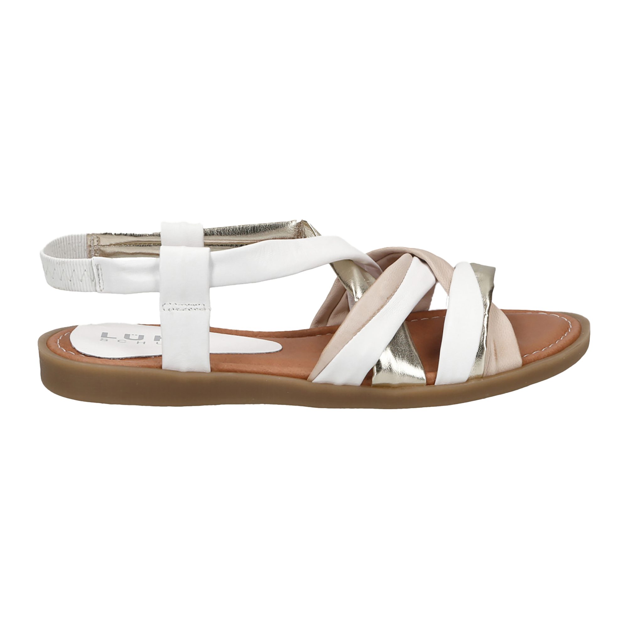 Lüke Взуття Lüke Взуття 1154/P-35 MULTIBIANCO, Сандалети, Weiß, Damen Sandalette