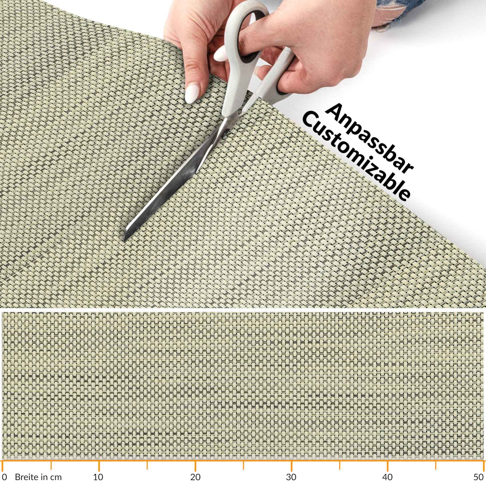 ANRO Küchenläufer Läufer Outdoorläufer Teppich TATAMI günstig online kaufen