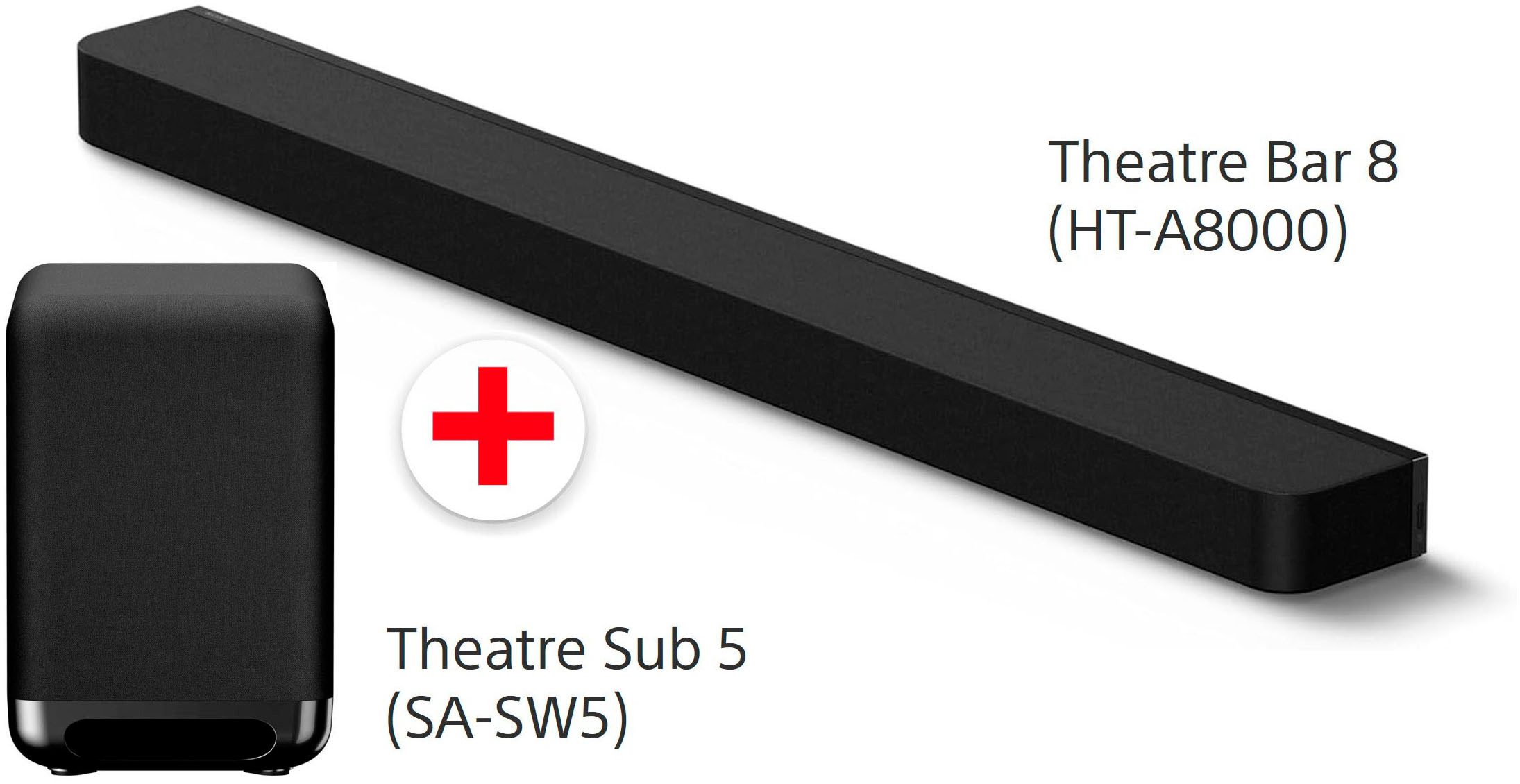 Sony BRAVIA Theatre Bar 8 + BRAVIA Theatre Sub 5 Soundbar 5.0.2 (Bluetooth, WLAN)