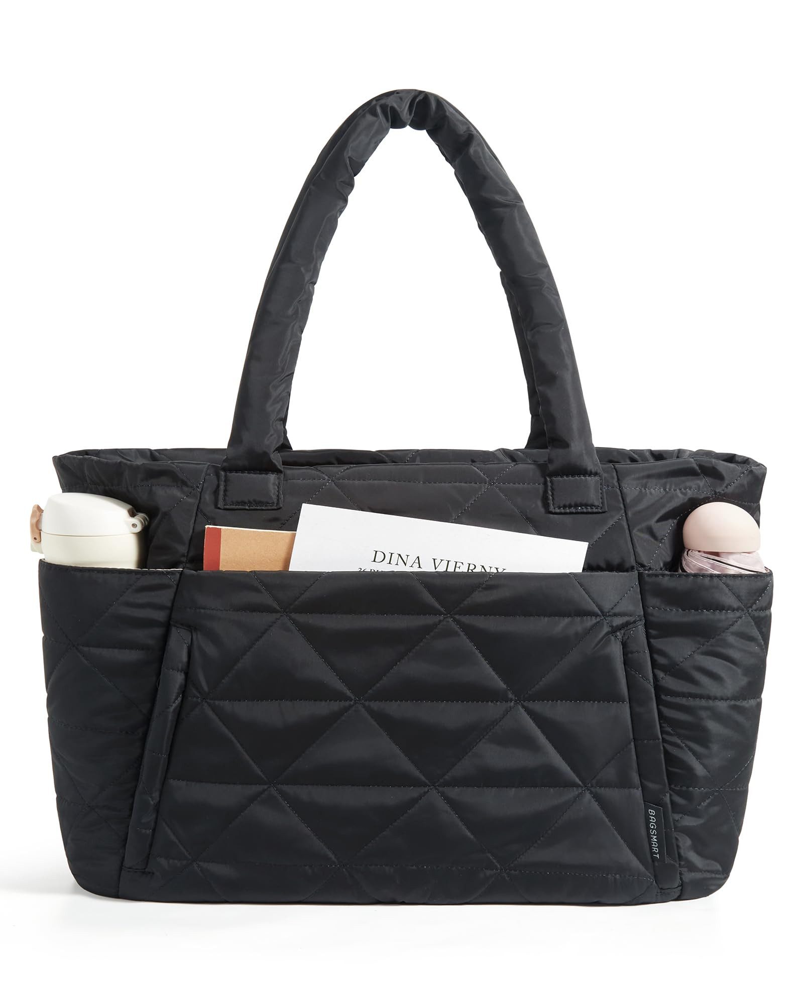 nsihing Schultertasche Handtasche damen Umhängetaschen crossbody bag, Große Stepp-Tasche mit Reißverschluss und mehreren Fächern