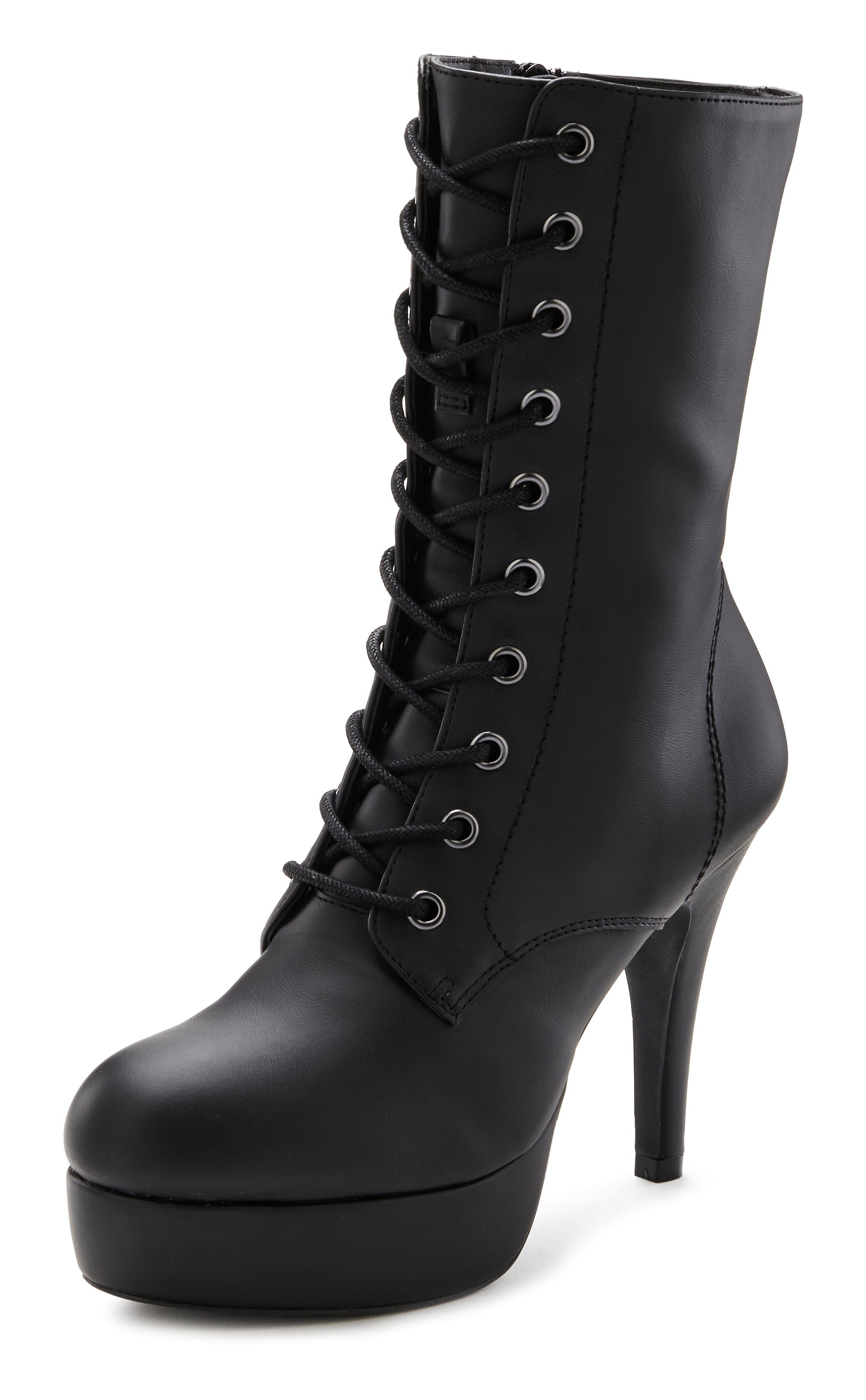 LASCANA Belle Affaire Schnürstiefelette, High-Heel-Boots mit günstig online kaufen