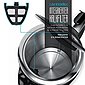 Arendo Wasserkocher, Schnellkoch Edelstahl Wasserkocher mit Cool Touch 3000Watt / 1,7 Liter / Strix Controller, Bild 5