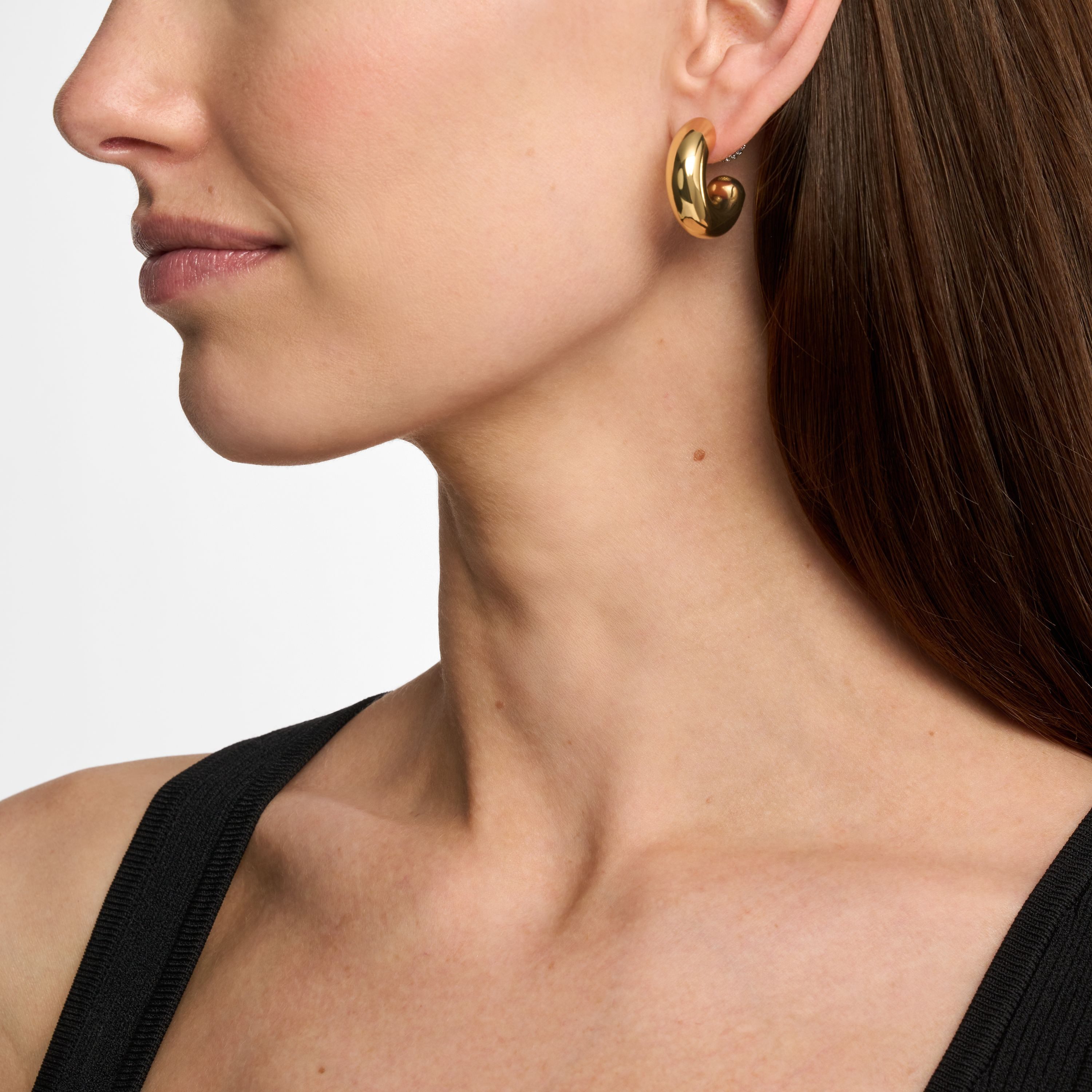 MICHAEL KORS Paar Creolen Schmuck Geschenk Metall Ohrringe PREMIUM, mit Zirkonia (synth)