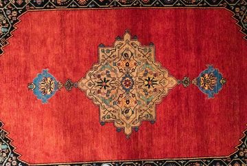 Wollteppich Ghashghai Teppich handgeknüpft rot, morgenland, rechteckig, Höhe: 10 mm, handgeknüpft