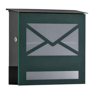 Heibi Briefkasten »Briefkasten Made in Germany«, Posthaltebügel, Wasserschutzblech