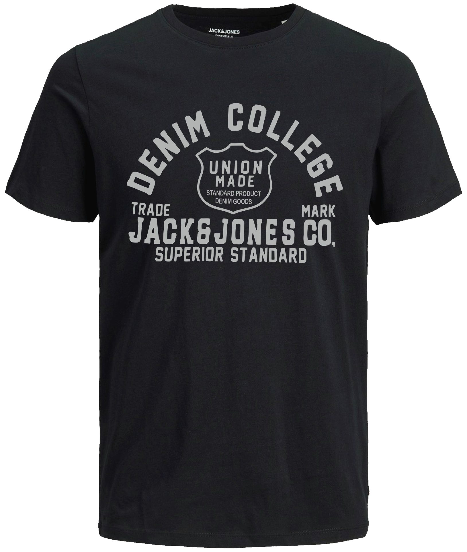 Jack & Jones Print-Shirt Bedrucktes T-Shirt aus Baumwolle (5er-Pack)