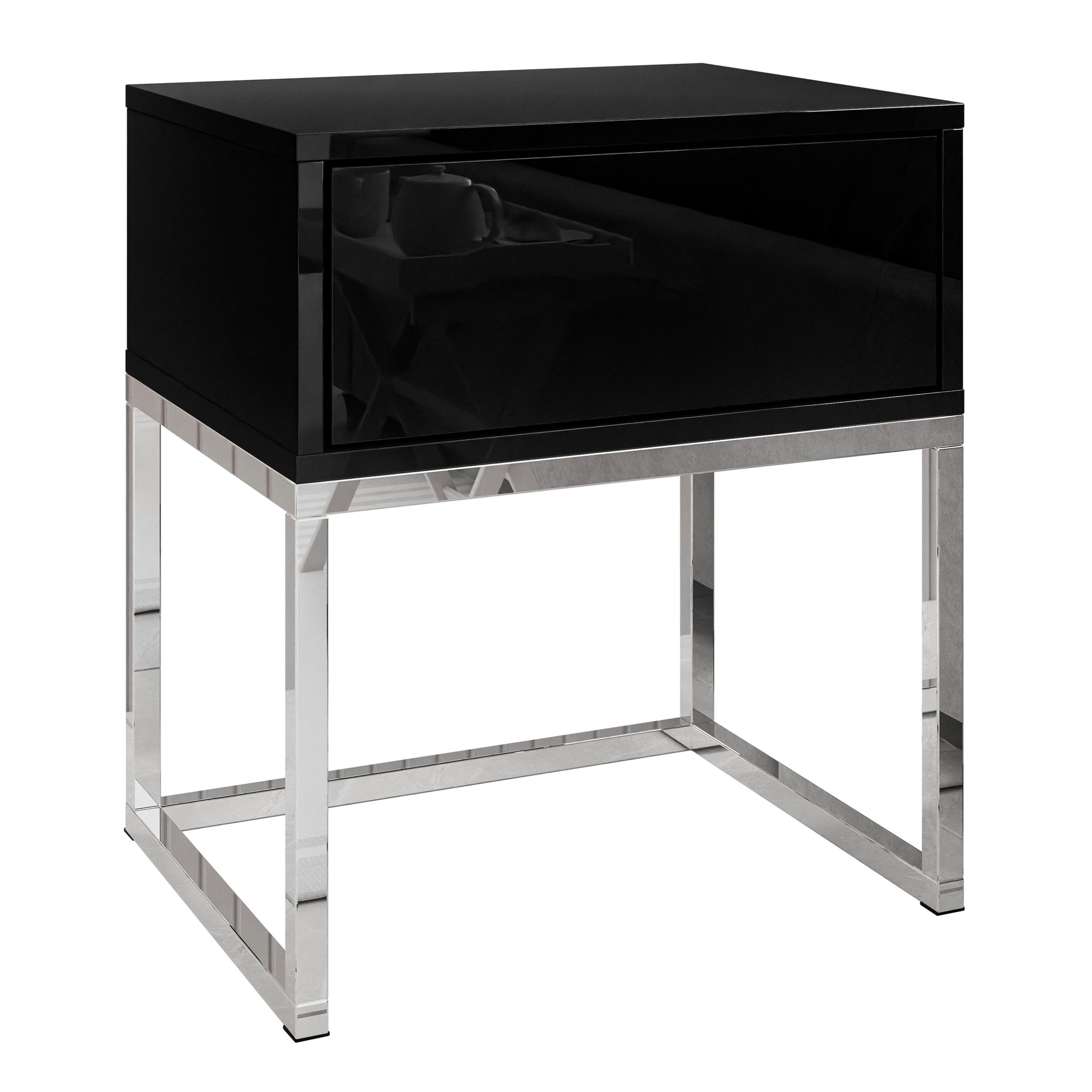 Lookway Nachttisch BLANCO GLAMOUR auf einem günstig online kaufen