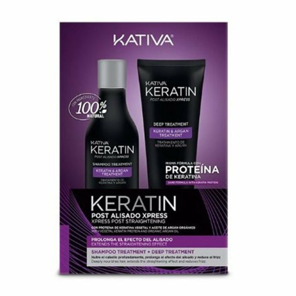 Kativa Haarpflege-Set Keratin Post Smoothing Xpress Set 2 Artikel