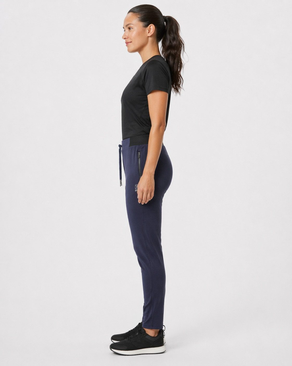 LPO Sweatpants Sportjogger Thora aus strapazierfähigem Double Face Material