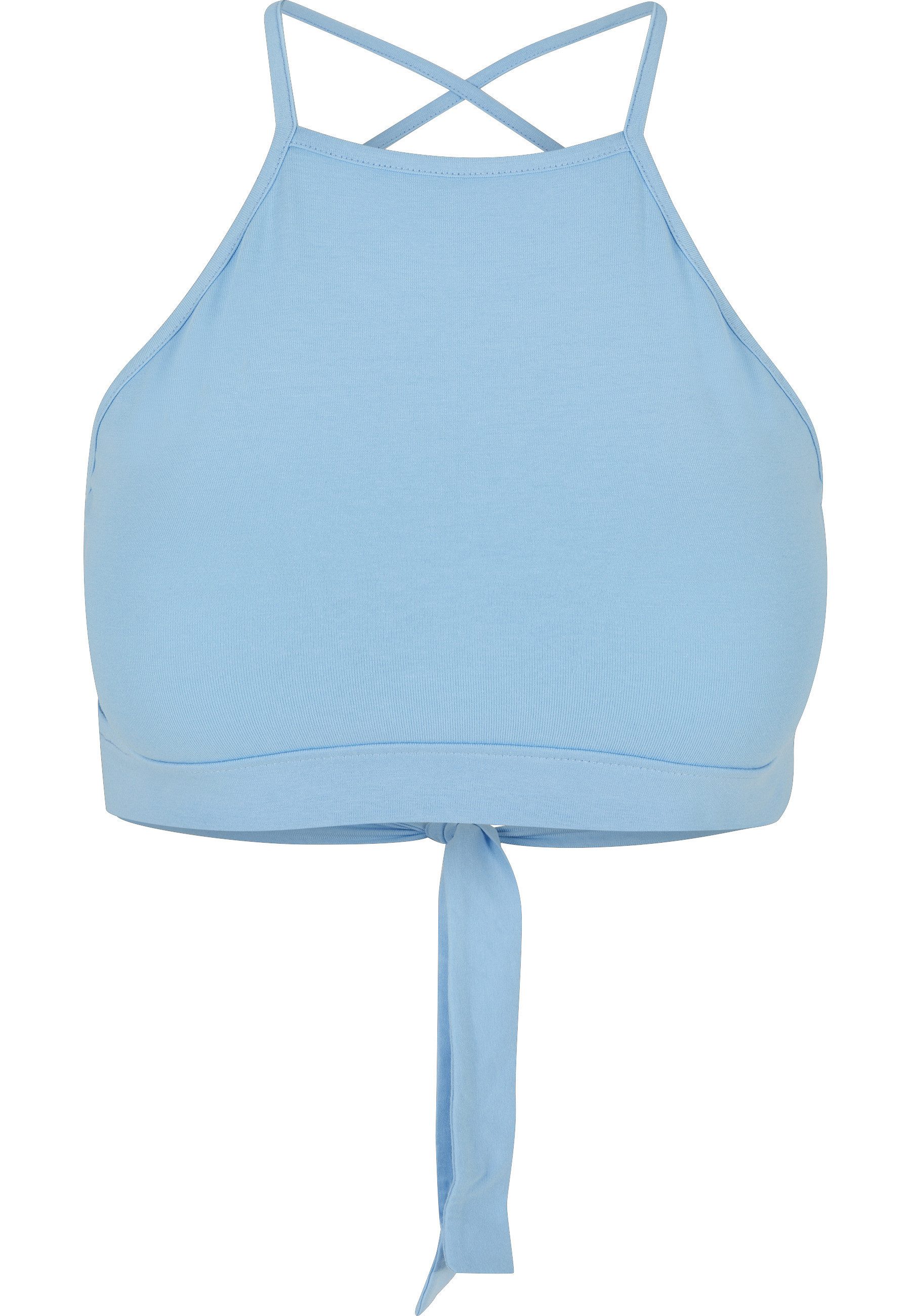 URBAN CLASSICS Tanktop Urban Classics Damen Ladies Triangle Top (1-tlg)
