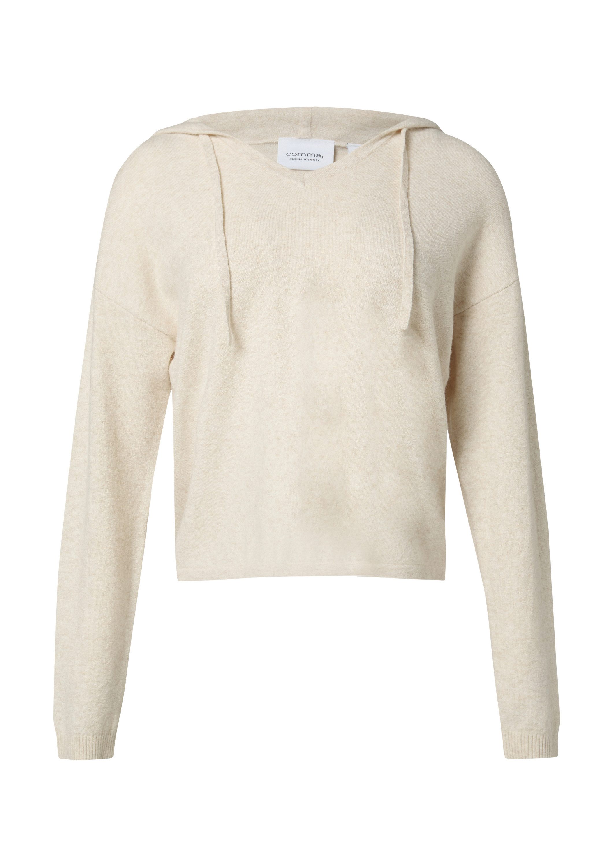 comma Longpullover Strickpullover (1-tlg) günstig online kaufen