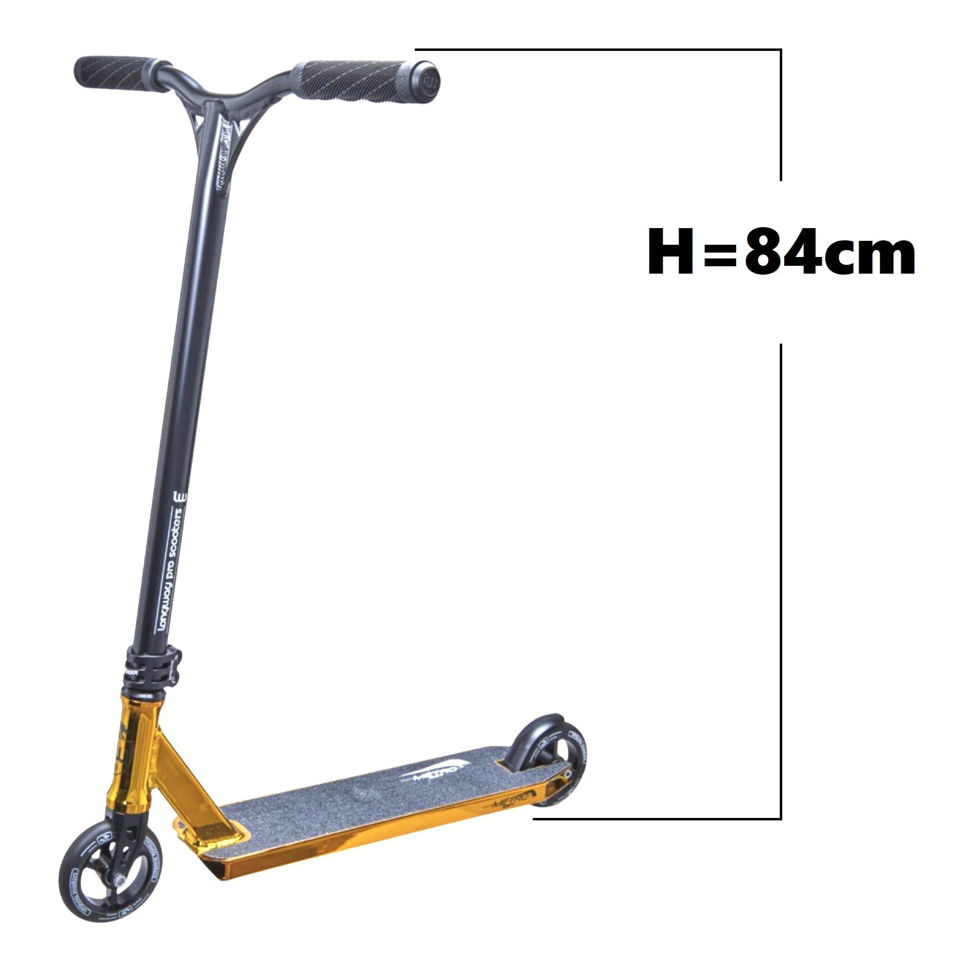 Stuntscooter Longway Longway Stunt-Scooter Shift Topaz H=84cm Metro Scooters