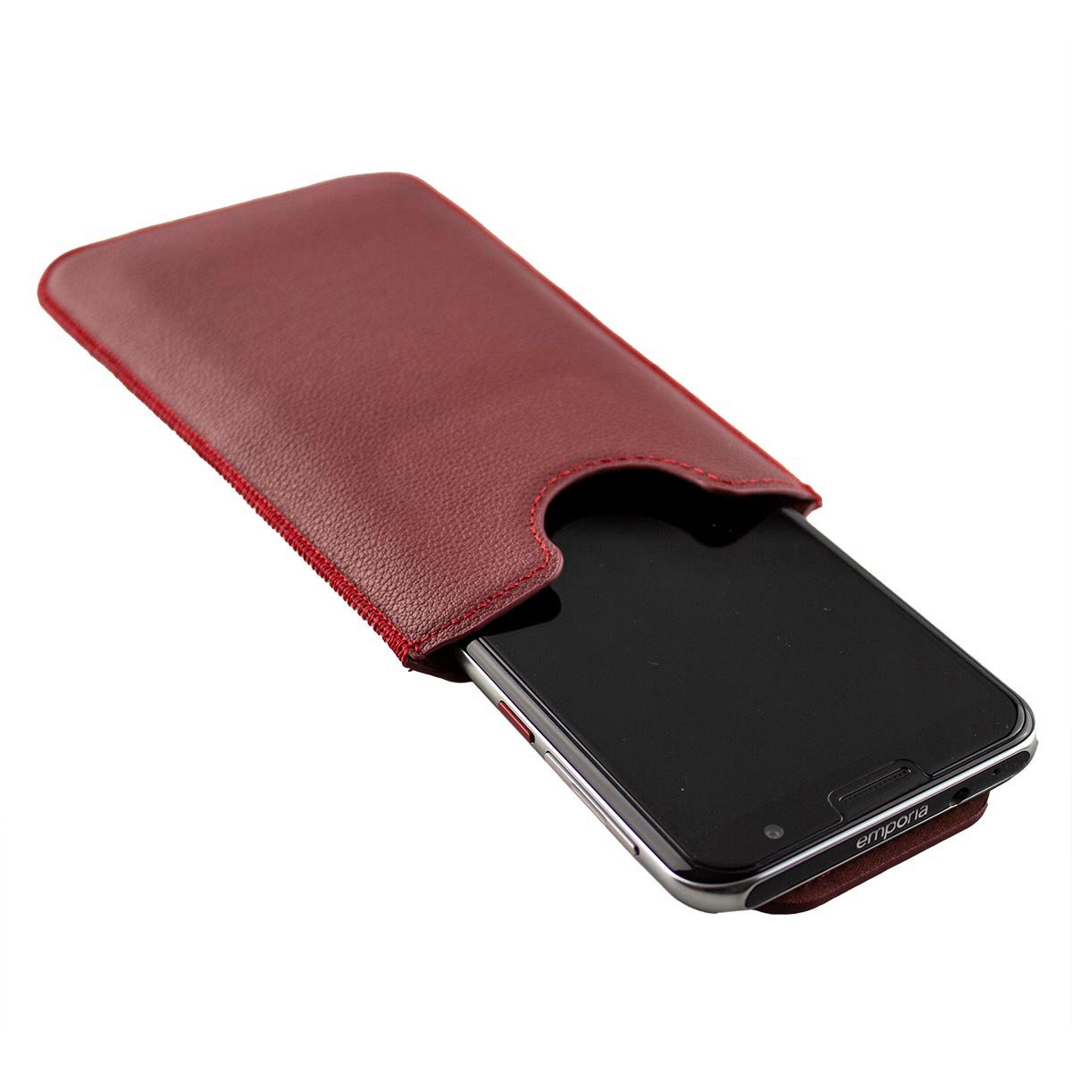 caseroxx Handytasche Etui Executive Line für Emporia Smart 5 (Einzelartikel, 1-tlg., Etui Executive Line)