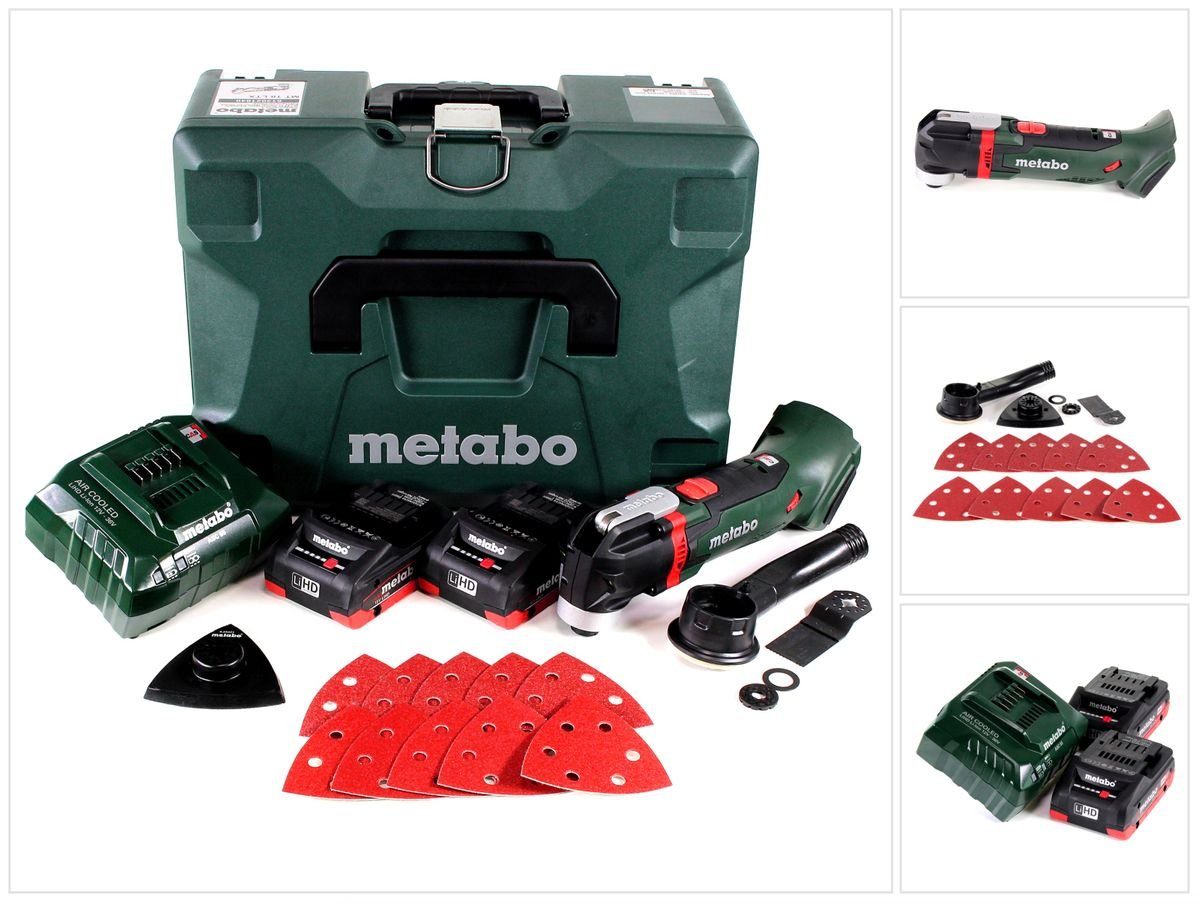metabo Akku-Multifunktionswerkzeug MT 18 LTX Akku Multitool 18V (613021710) OIS-/Starlock-kompatibel +