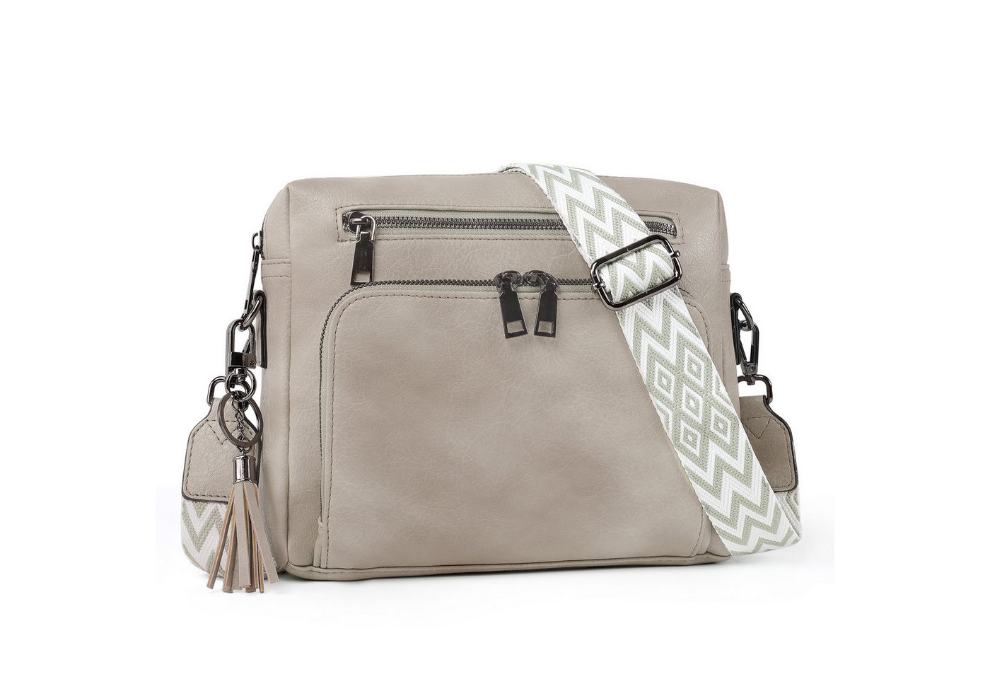 TAN.TOMI Umhängetasche Damen Crossbody Bag Moderne Taschen mit Abnehmbar Schultergurt, Für Tägliches Arbeiten Einkaufen Verabredungen Reisen