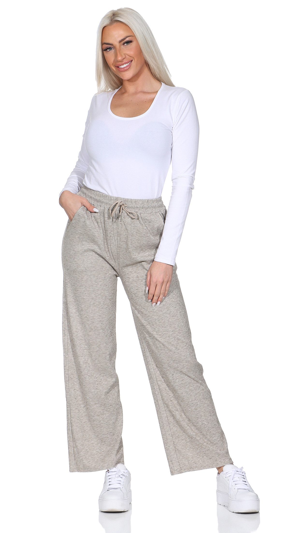OriginalYou Jogginghose Damen Schlupfhose Straight Leg günstig online kaufen
