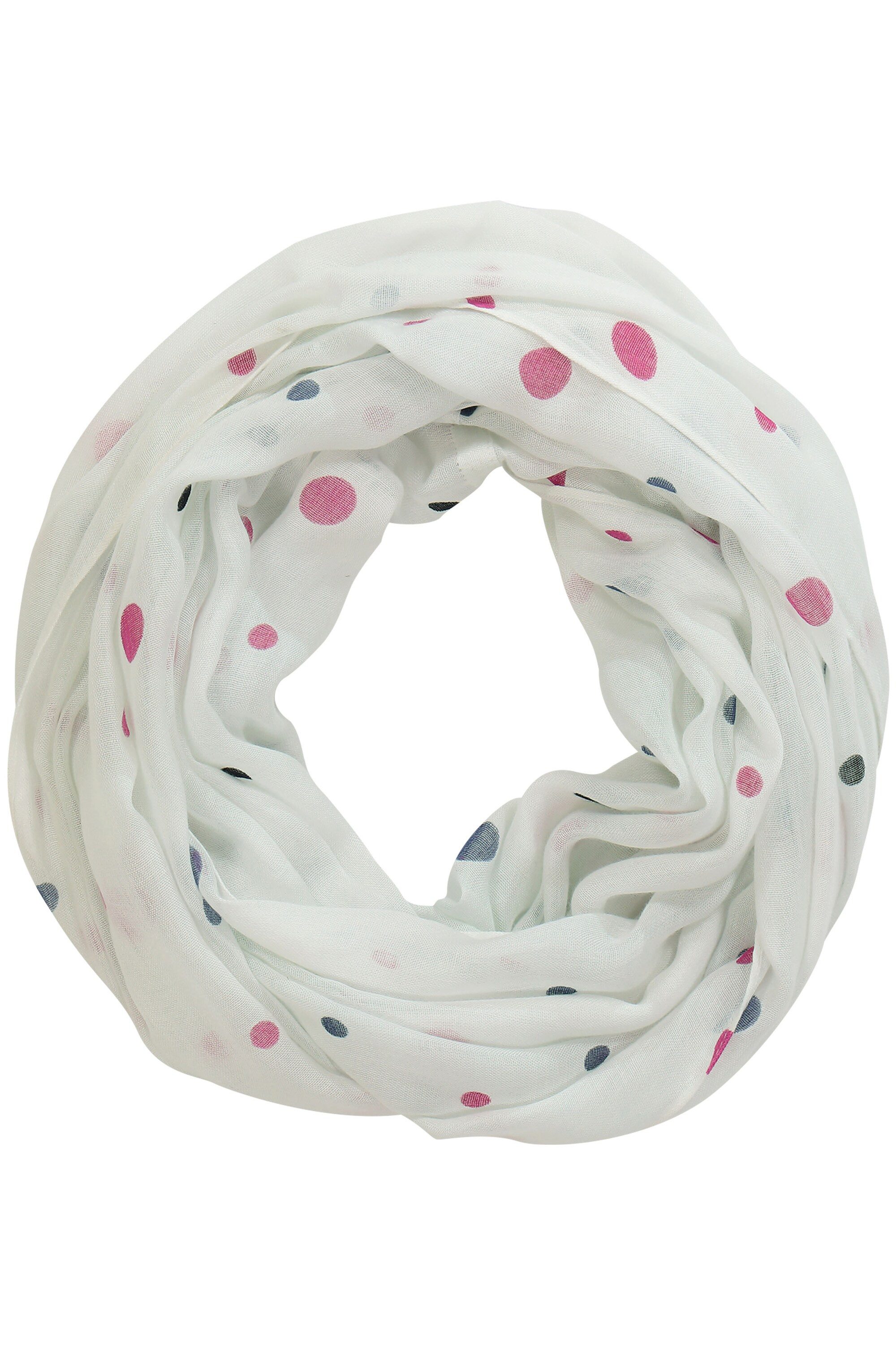 Ulla Popken Loop Loop Punkte Schlauchschal