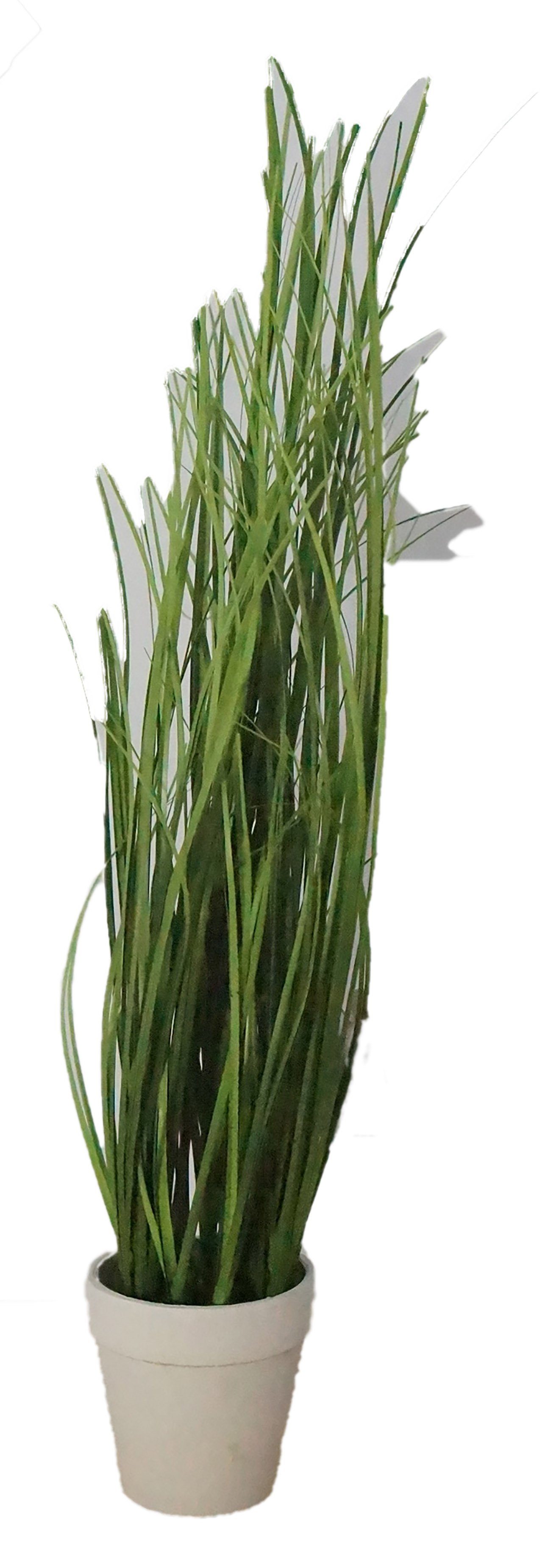 Kunstblume Dekojohnson Dekogras im Topf 60 cm Kunstpflanze, dekojohnson, Höhe 60 cm