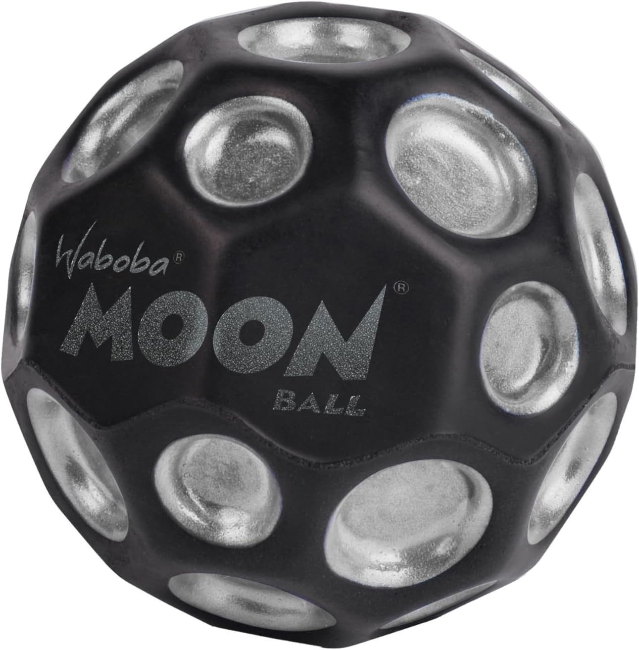 Sunflex Wasserball Moon Dark Side Silber, Bounce ball Sprungball Wurfball