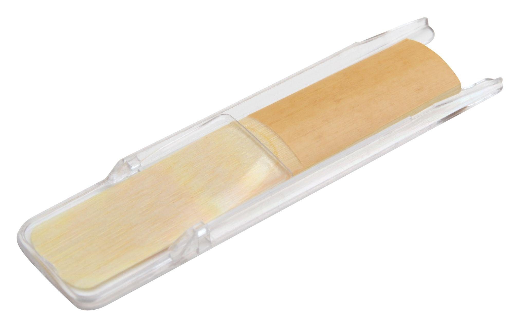 Classic Cantabile Klarinette KLB-20D Blätter für Bb-Klarinette - Stärke: 2.0 deutscher Schnitt, 10er Pack, 10 Stück im Lieferumfang, 10er Pack Blätter, gute Reaktion und leichte Ansprache