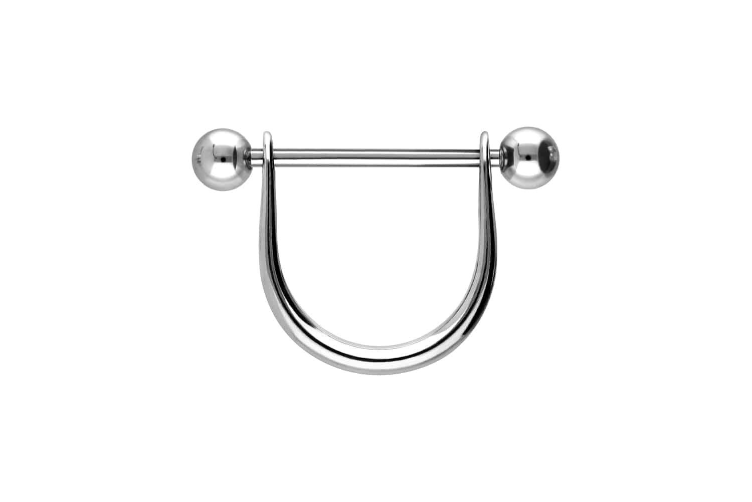 Piercing-Set Chirurgenstahl Brustbügel