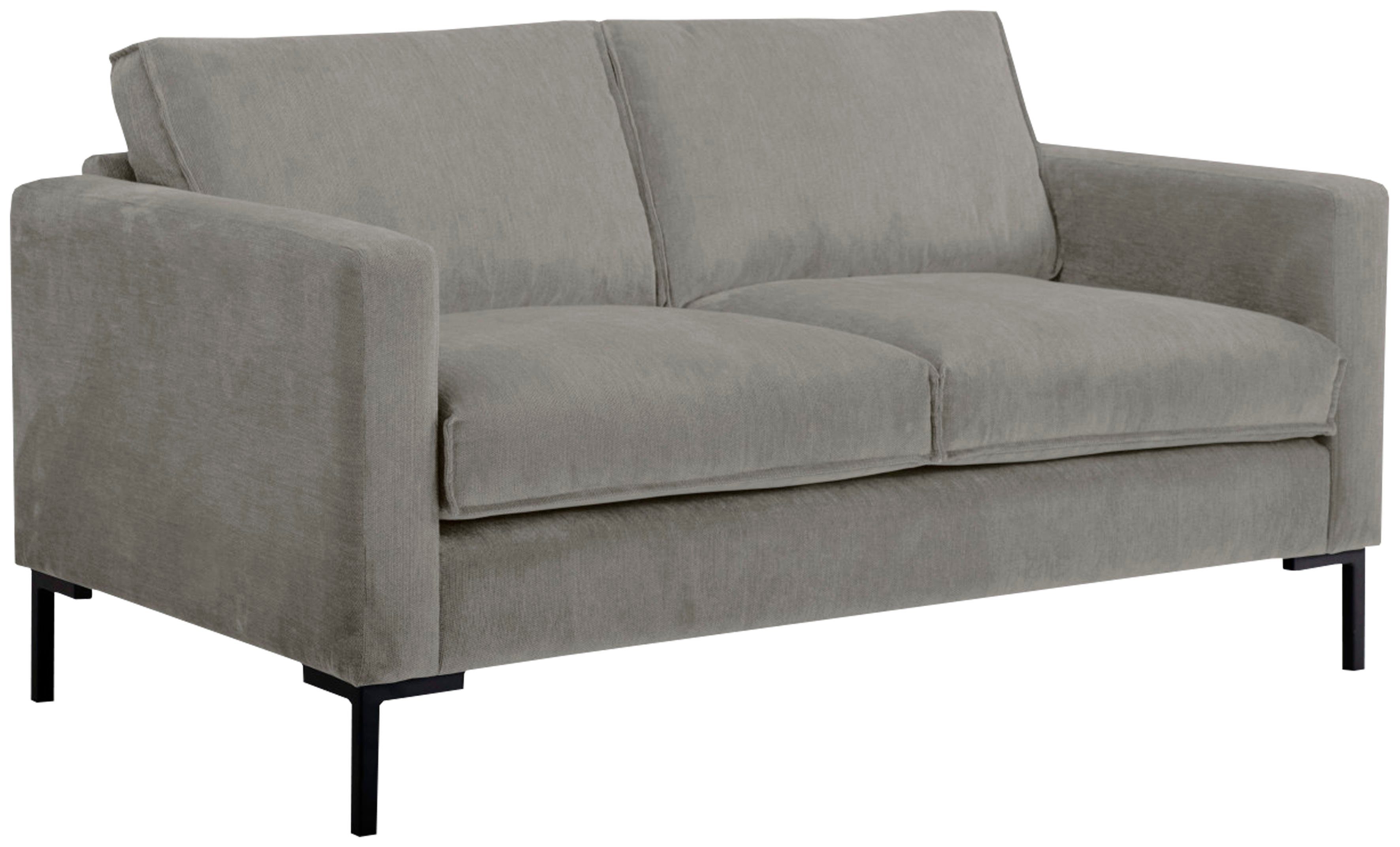 Sitzkomfort, Caldie, of mit Daunen mit Federn grey 2-Sitzer und weichem Style Places