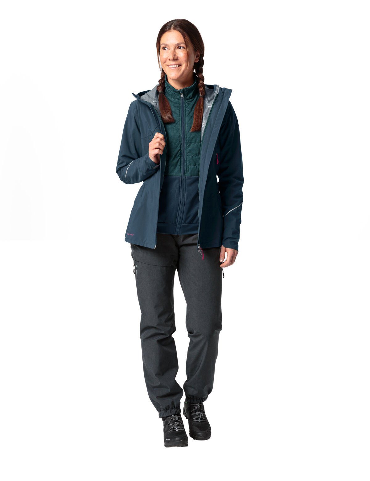 sea/dark sea (2-St) Yaras Women's VAUDE dark Doppeljacke 3in1 Jacket