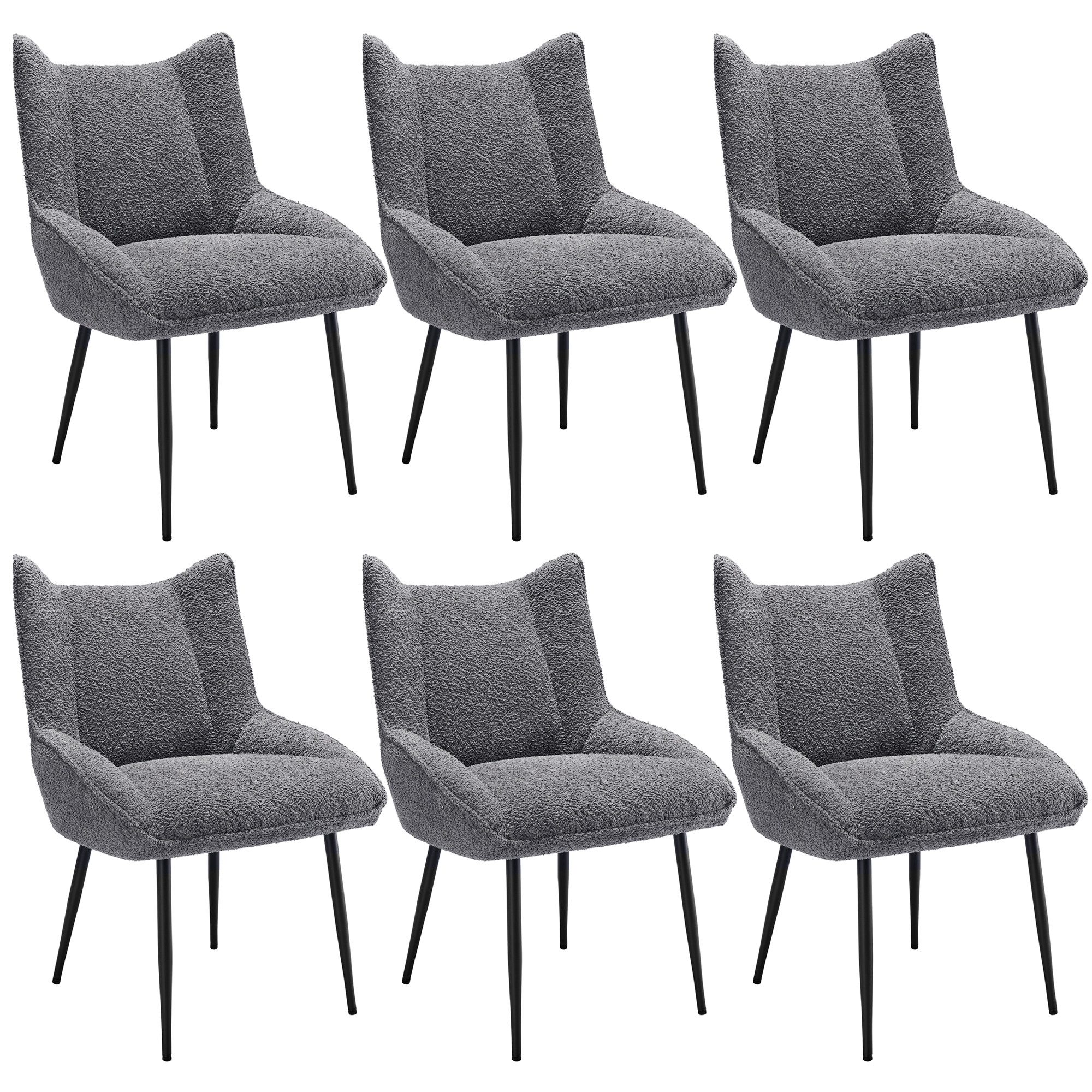 Tongtong Esszimmerstuhl Loungesessel Sofastuhl,Armlehnensessel Sessel,Teddy günstig online kaufen