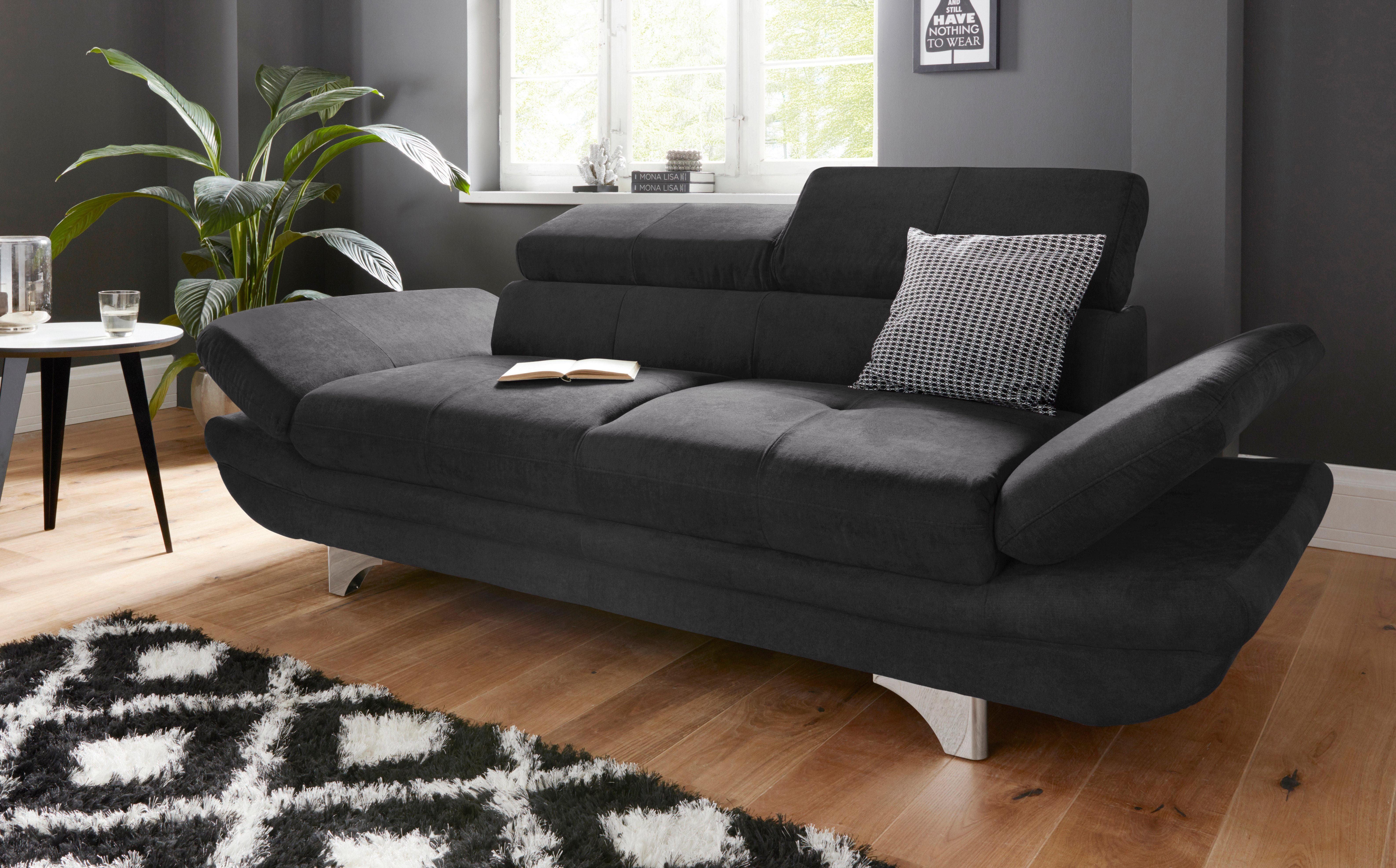COTTA 2-Sitzer "Enterprise", Big-Sofa, mit Armteilverstellung & Kopfteilver günstig online kaufen
