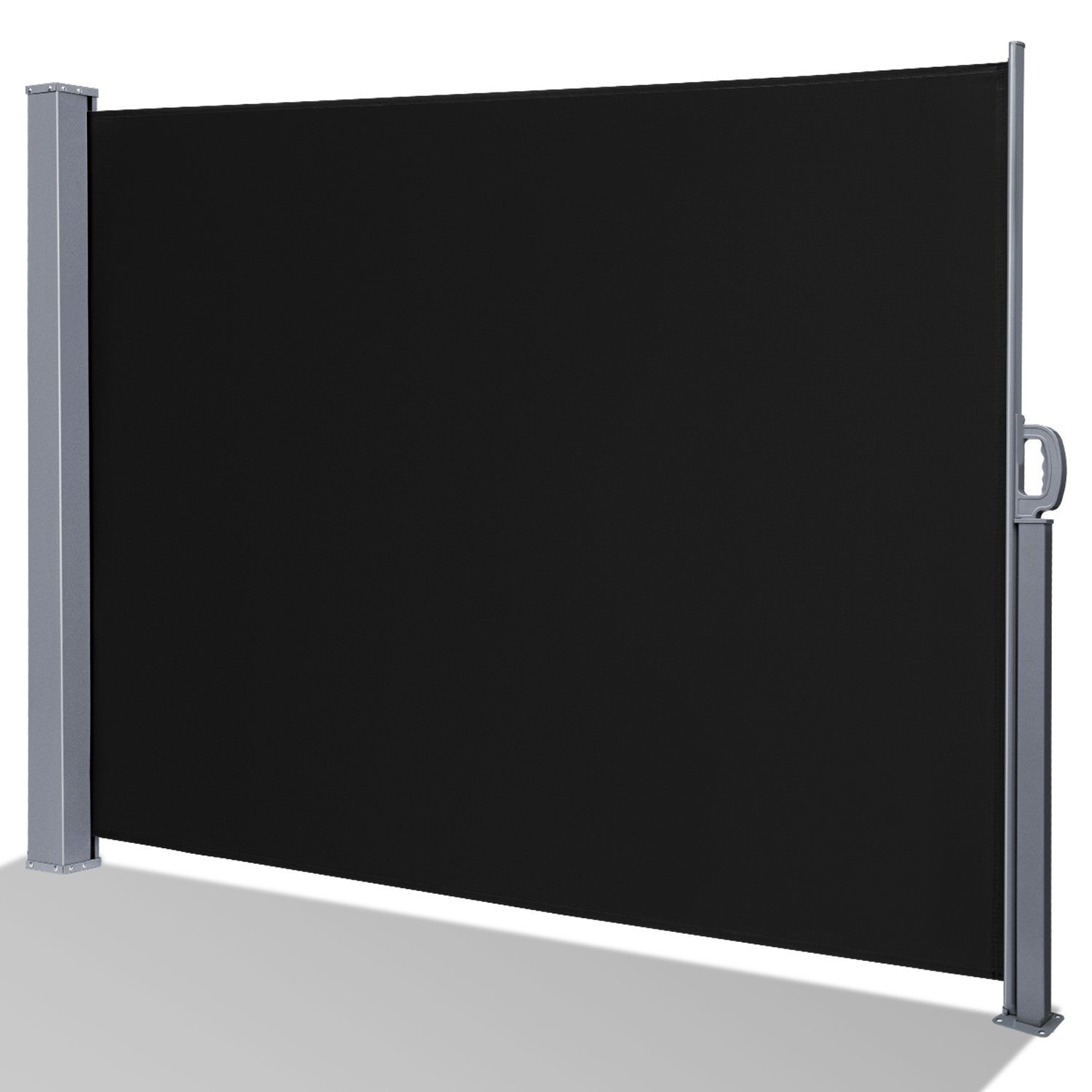 Clanmacy Seitenmarkise Sichtschutz Seitenmarkise Ausziehbar Aluminium Sonne günstig online kaufen